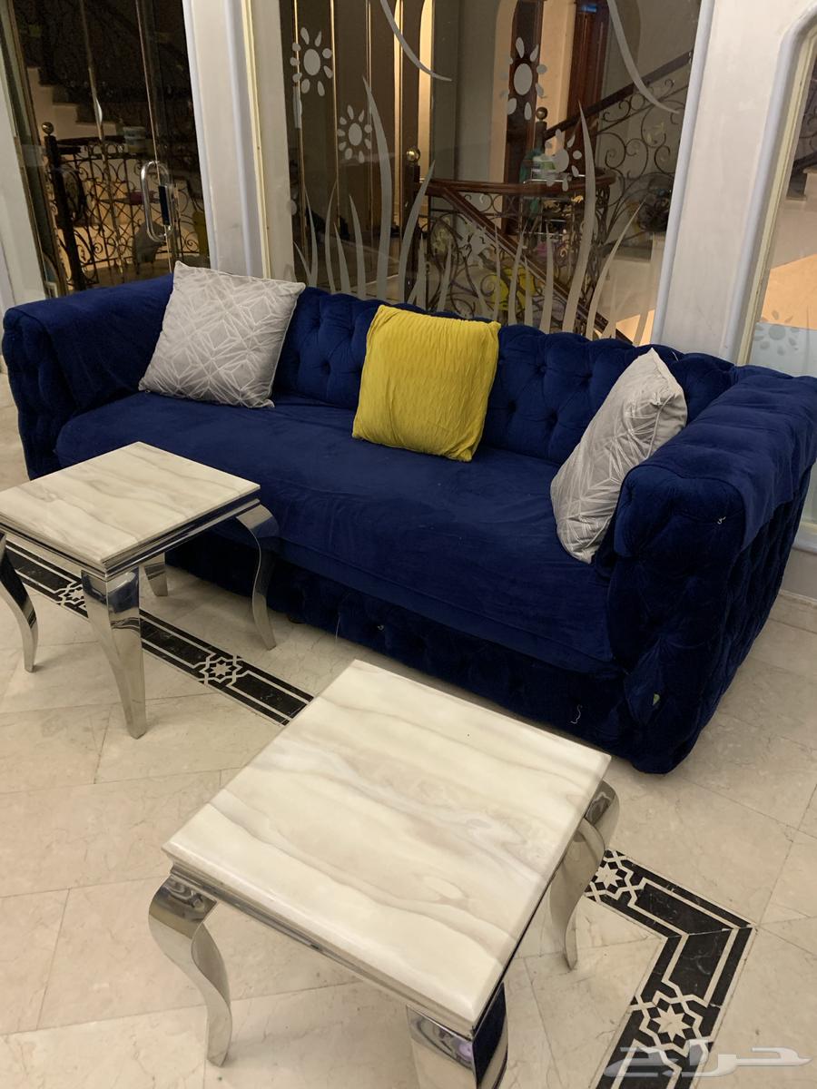 كنب نظيف كحلي للبيع المستعجل64411108454018112