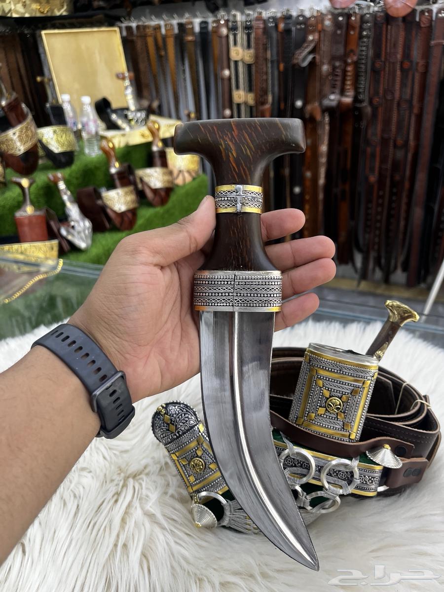 خنجر قرن صب مطلي فضة64406779254529113