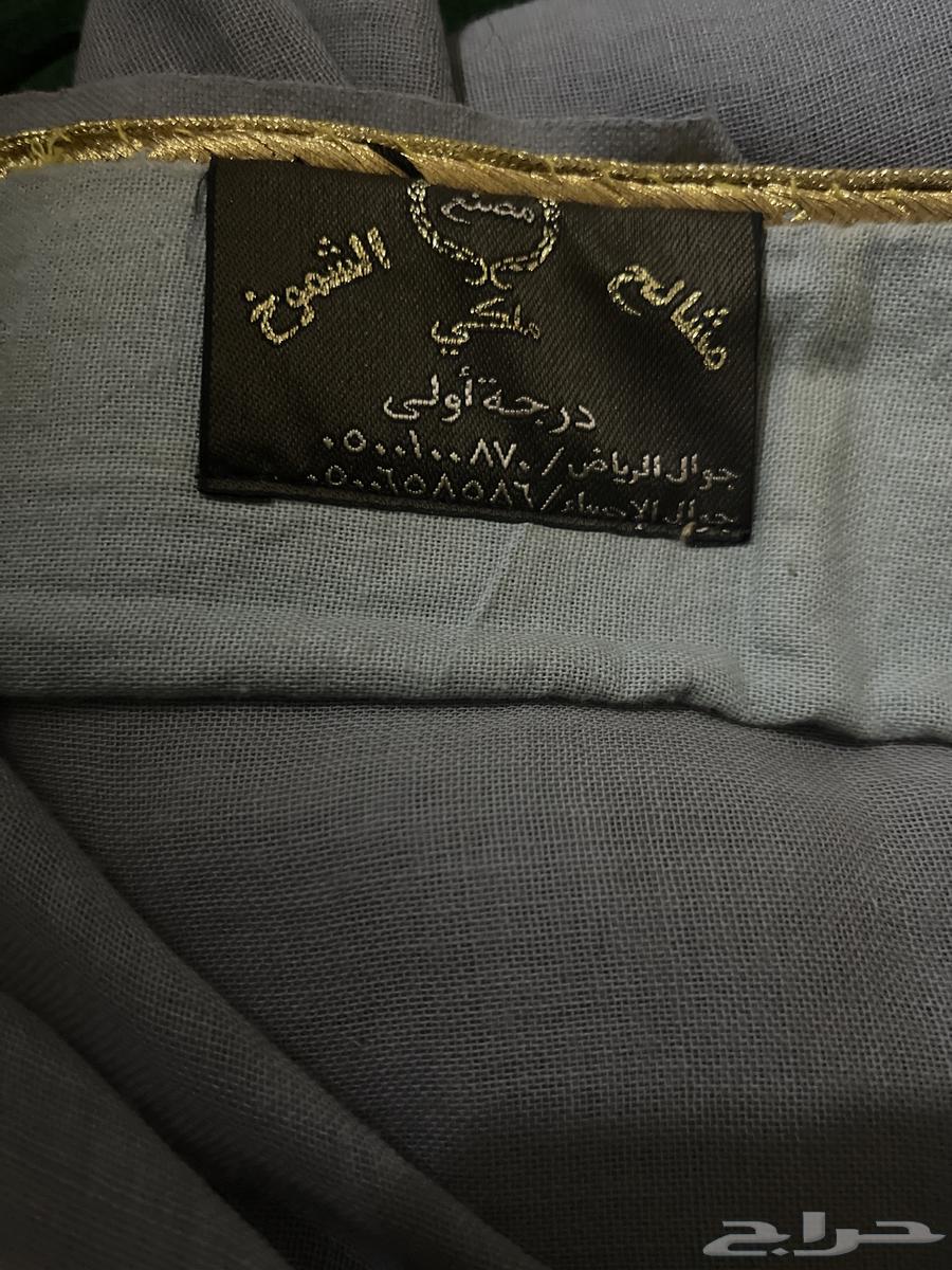 بشت رصاصي استخدام مره وحده الطول 31 قماش ياباني64409962620035111