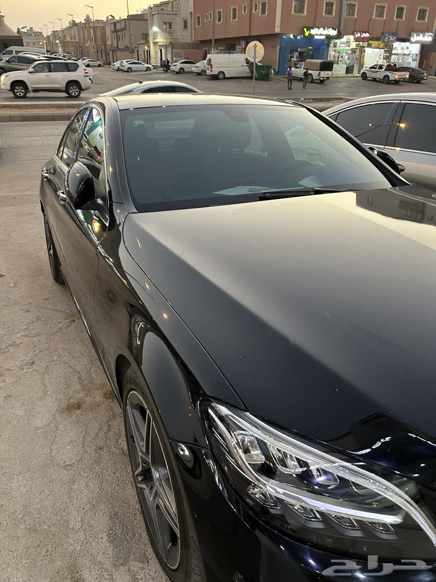 مرسيديس c200 موديل 2020 اسود للبيع64567295457025114