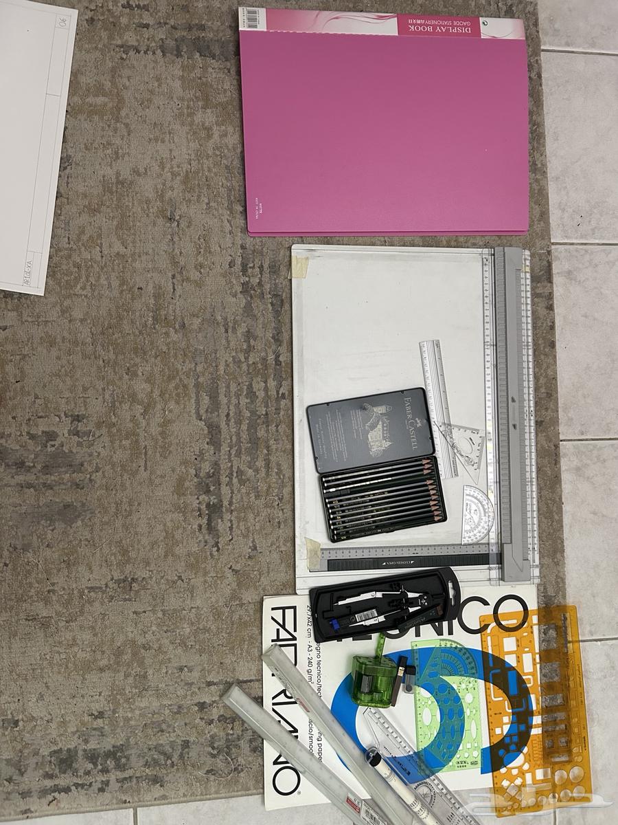 Architectural drawing tools for the College of Architecture and Planning, including a T-square64411875345666110