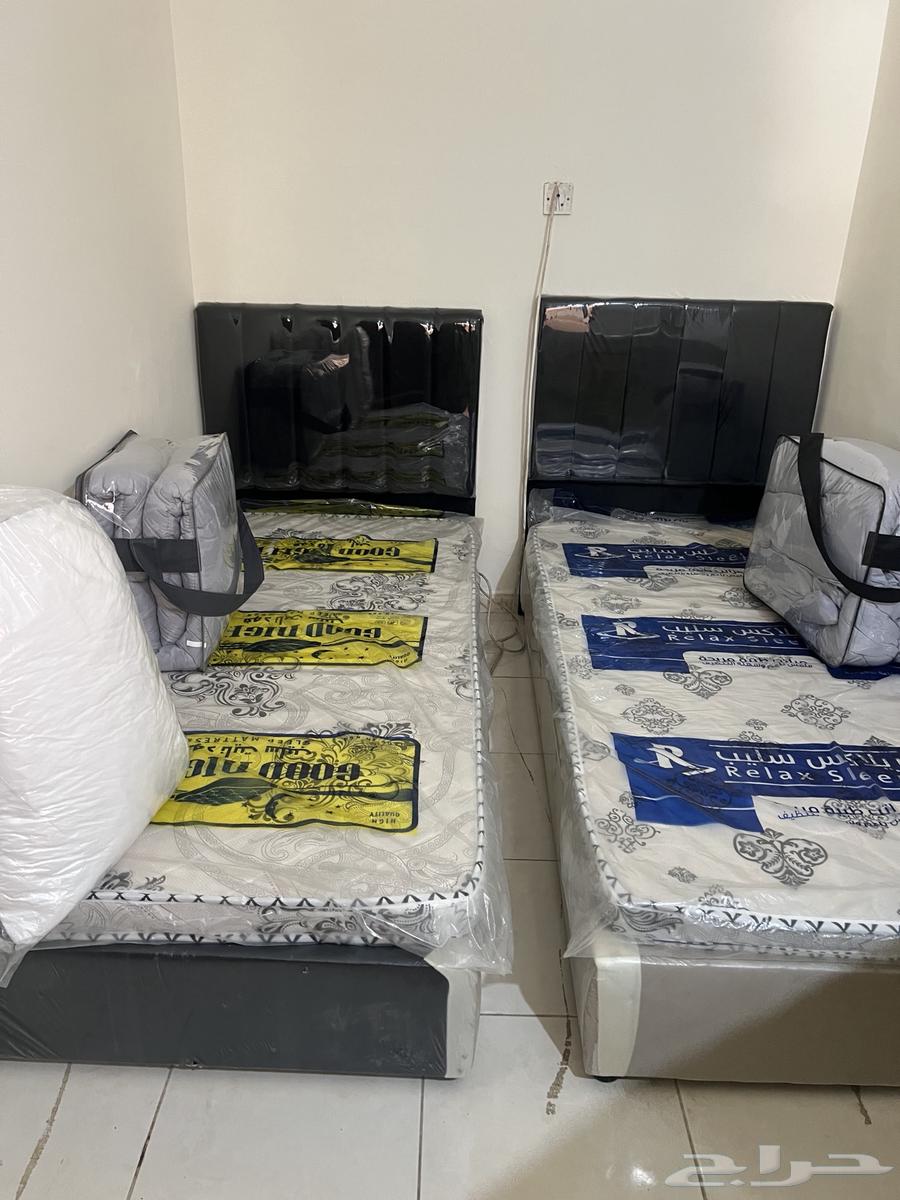 نفر واحد سرير مع المرتبة مع مخده مع لحاف طقم كامل موجود64410435715970110