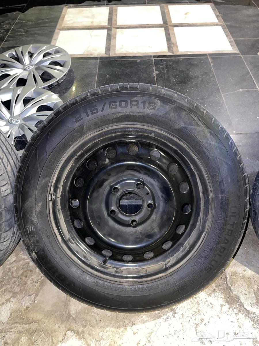 كفرات وطيس كامري المقاس 16 للبيع نظيفه جدا64560276573698112