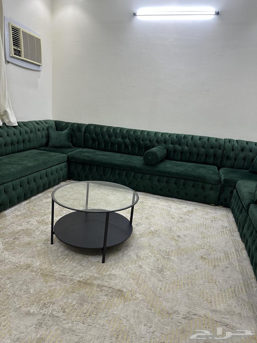 كنب مع الطاولة مع الستارة مع الفرشة استعمال نظيف64410304300035110