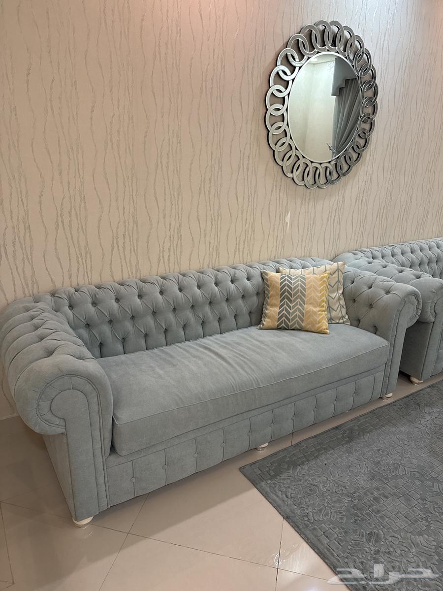 اثاث كنب مستعمل وستارة وفرشه لبيع64405292545794112