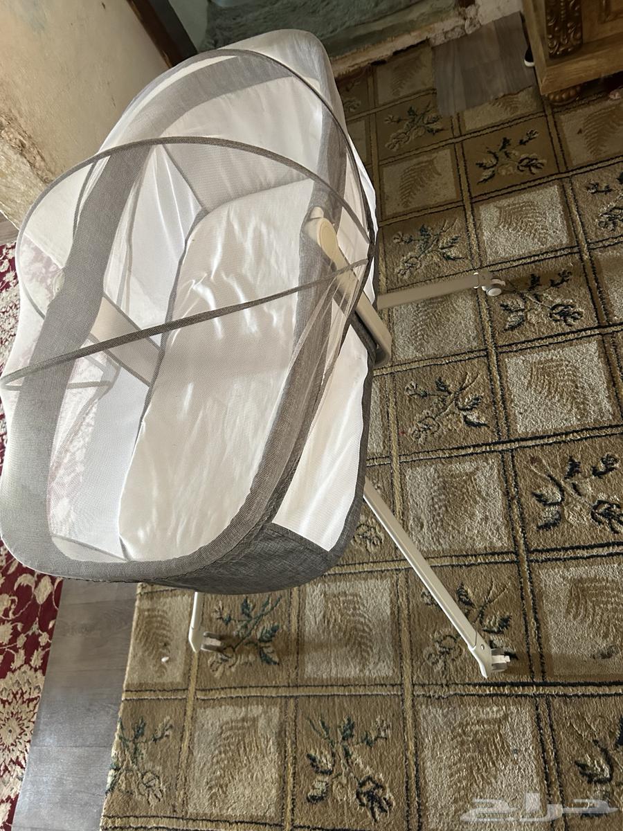 Children's Arabic with mosquito net on the crib moves right and left64409115897859111