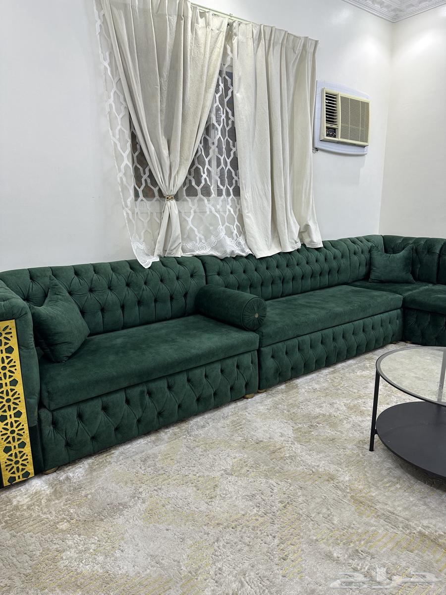 كنب مع الطاولة مع الستارة مع الفرشة استعمال نظيف64410304300035112