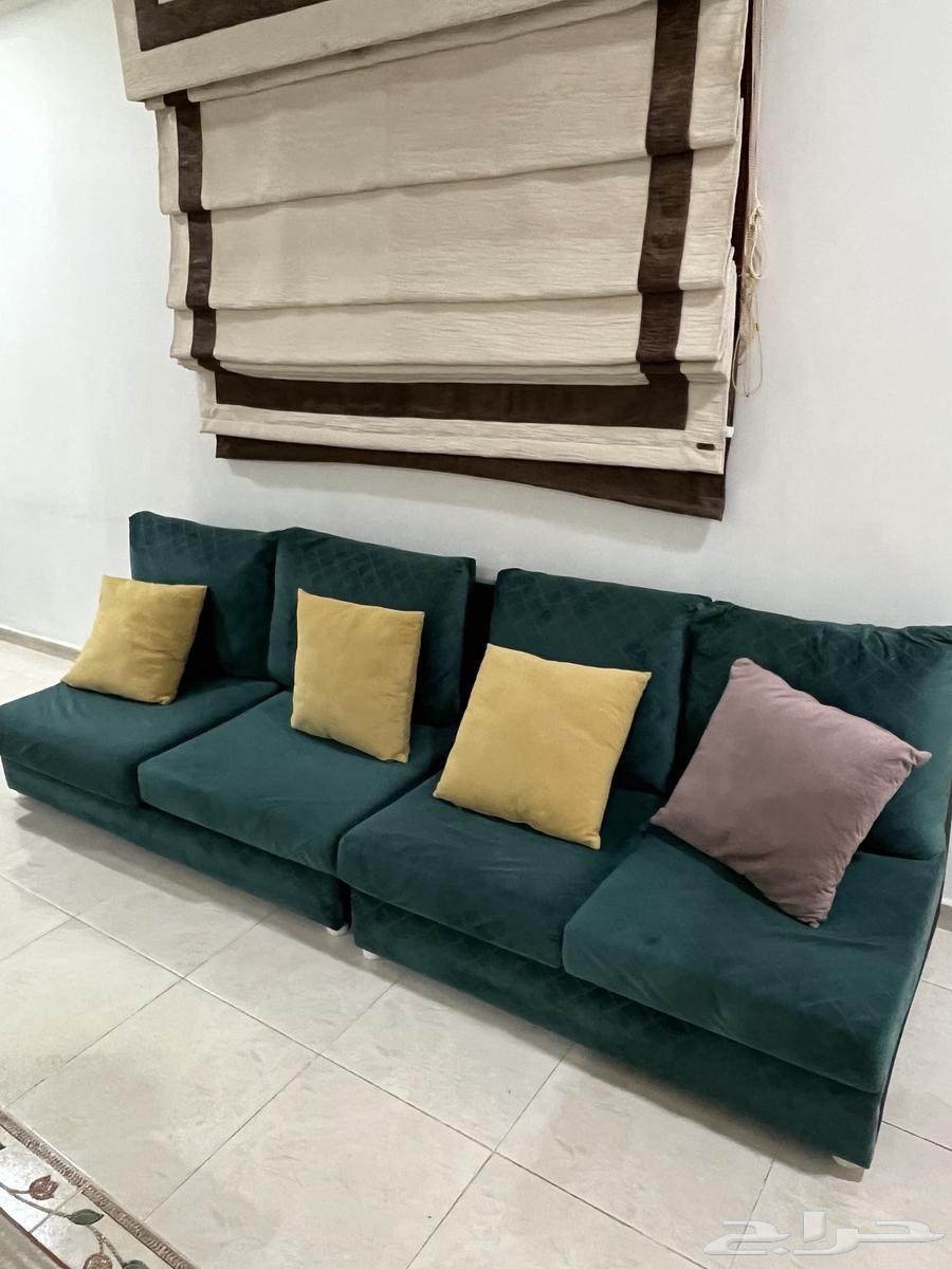 للبيع كنبة 6 قطع بشكل حرف L64408272997377114