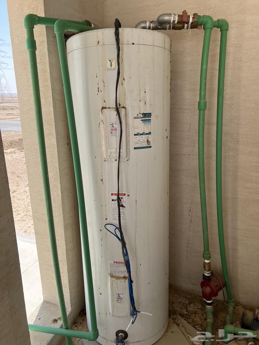 سخان مركزي خزف السعوديه سعه كبير اخو الجديد البيع مع المضخه64410961217539113