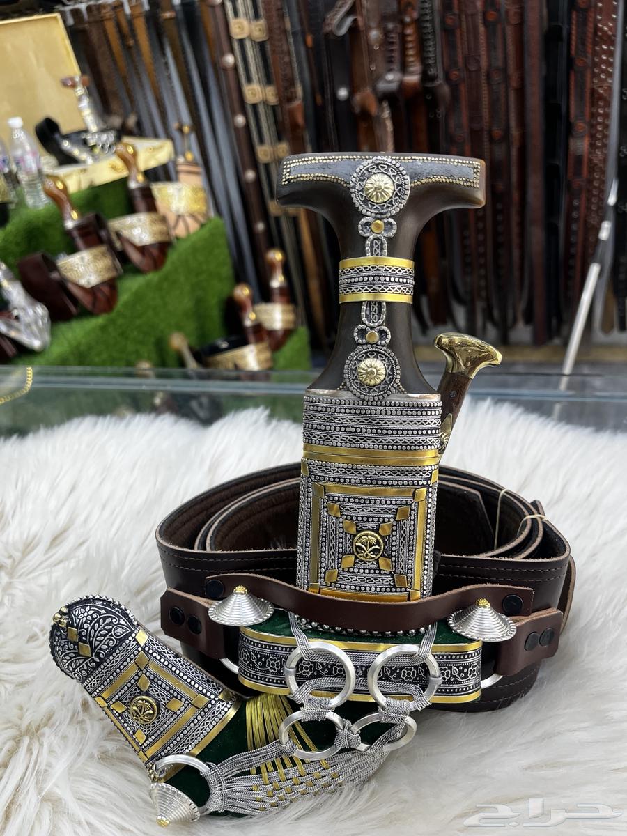 خنجر قرن صب مطلي فضة64406779254529110