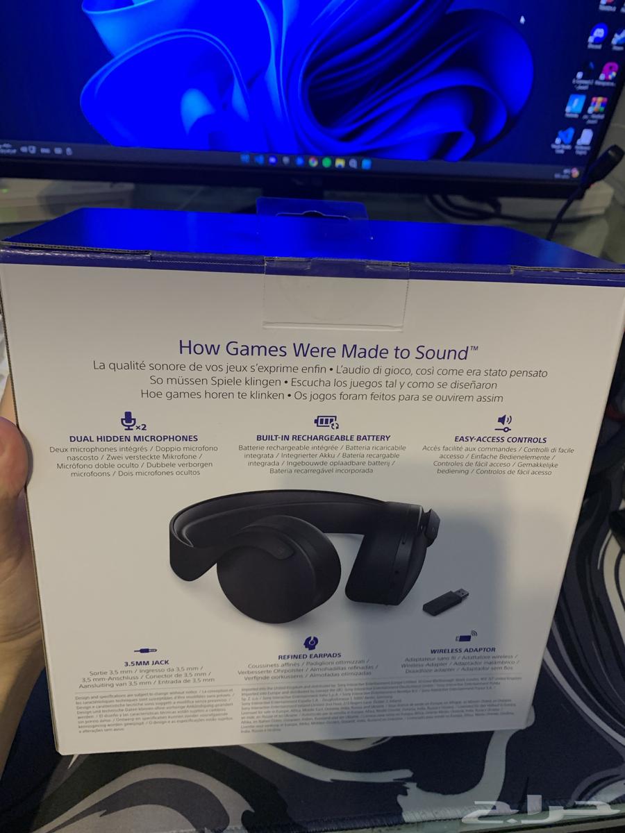 سماعة سوني pulse 3D جديدة ما فكت64406012818561111