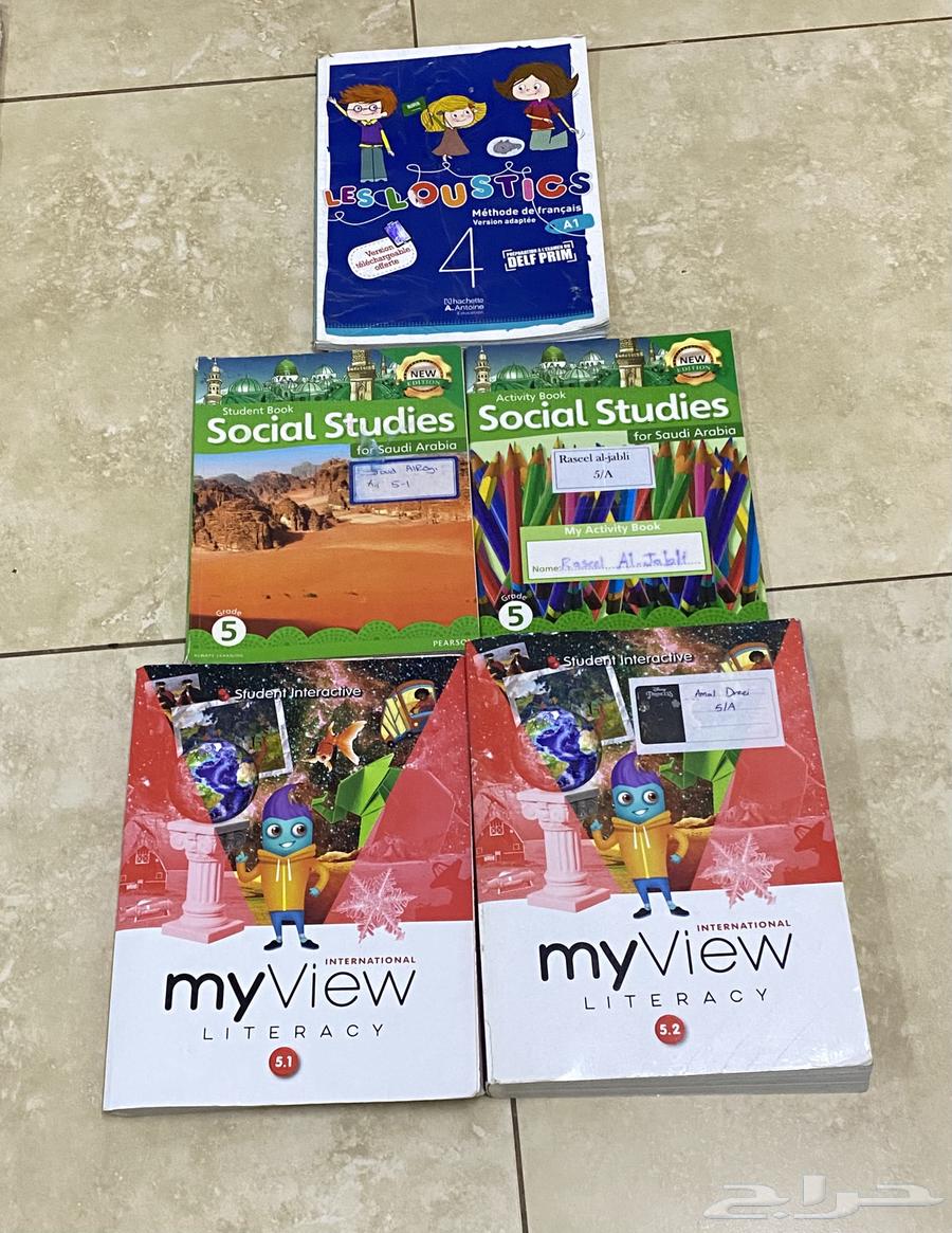 كتب انترناشونال Grade 5 بحالة ممتاز64411297558402110
