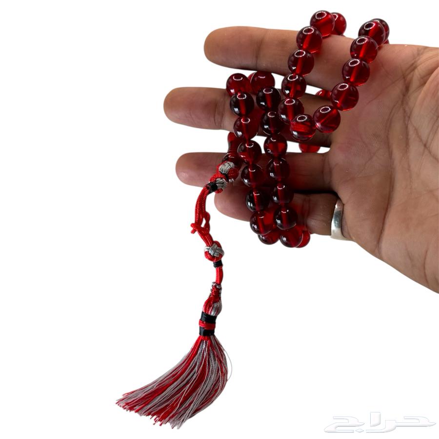 Saffron rosary, Iranian craftsmanship with Kuwaiti handmade separation knot64408878194049112