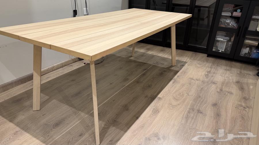 طاولة ايكيا خشبية للبيع64410934471297110