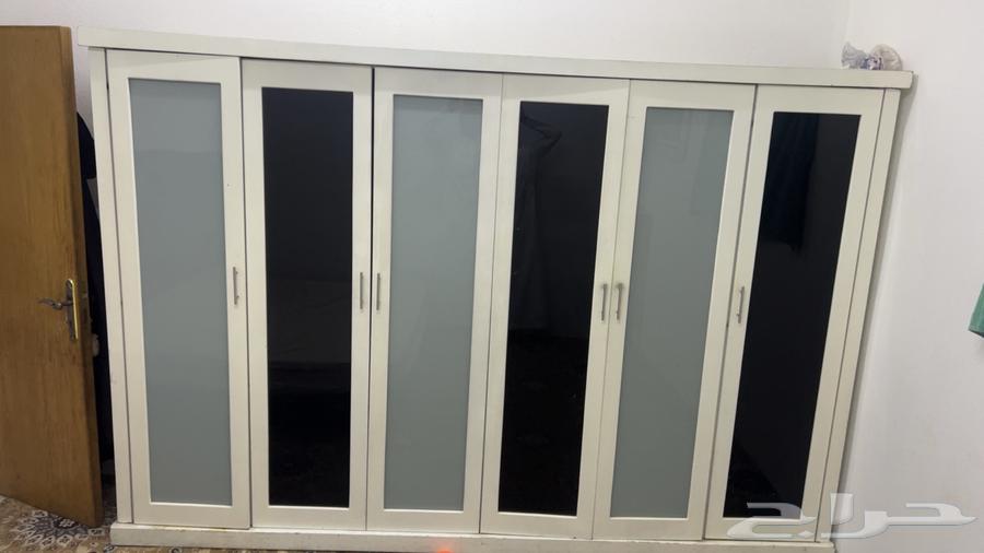 دولاب 6 ابواب و سرير مزدوج64408864552961111