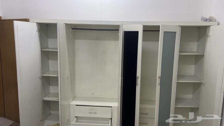 دولاب 6 ابواب و سرير مزدوج64408864552961112