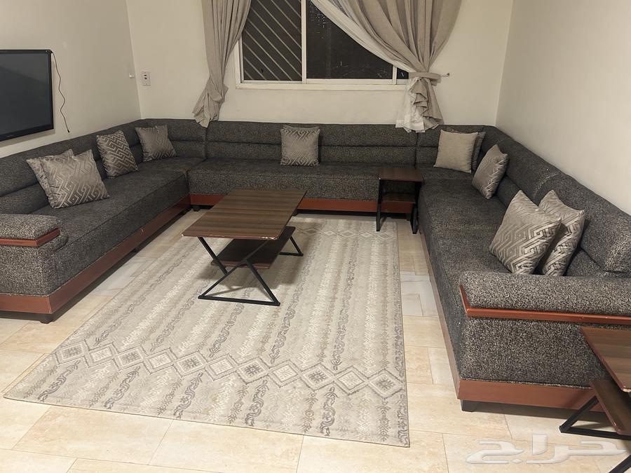 Sofa, cupboard, bed, and refrigerator64411607721601110