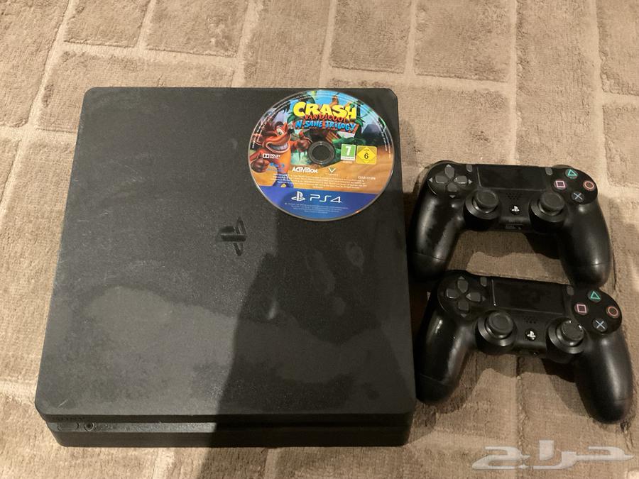 للبيع سوني 4 في حاله كويسه ممتاز مع شريط كراش هديه64406012859010111