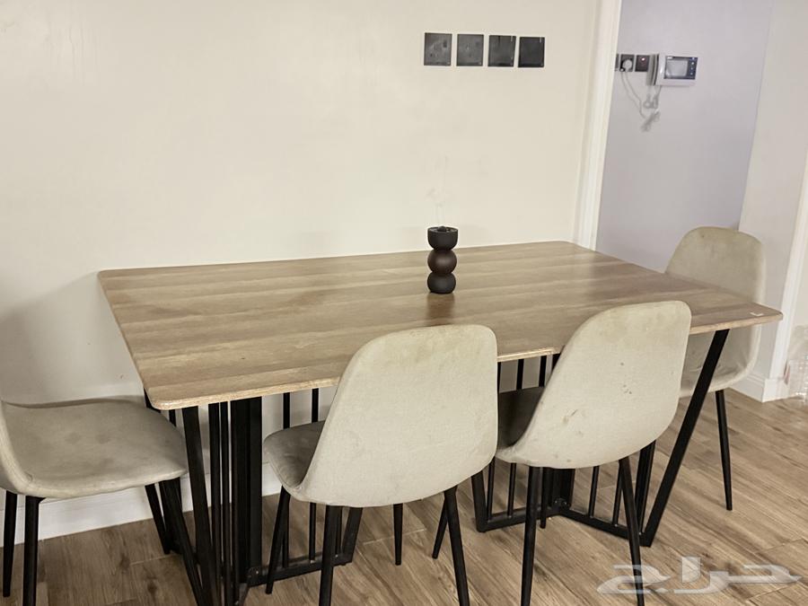 طاوله ب 6 كراسي64409449944067110