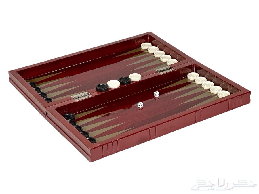 Wooden 3-in-1 Chess Game - Chess Board with Backgammon Table64411406248578113