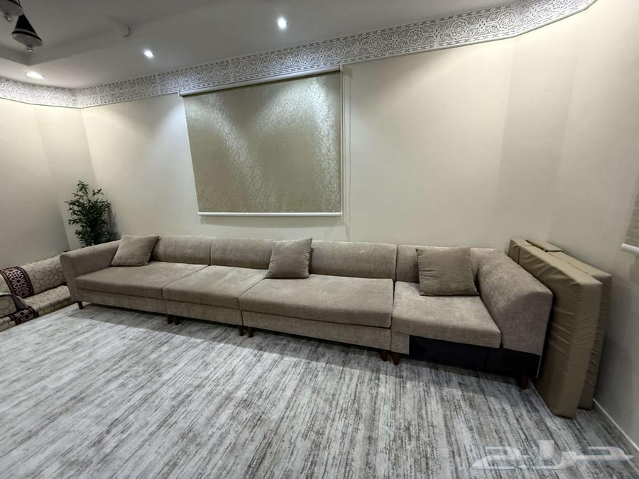 New double bed furniture and custom L-shaped sofa64411176039170110