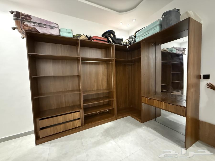 دولاب ملابس زاوية لون بني64406987740545111