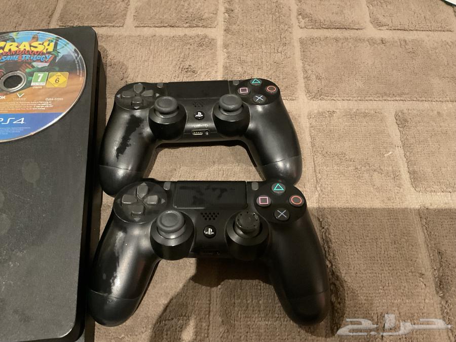 للبيع سوني 4 في حاله كويسه ممتاز مع شريط كراش هديه64406012859010110