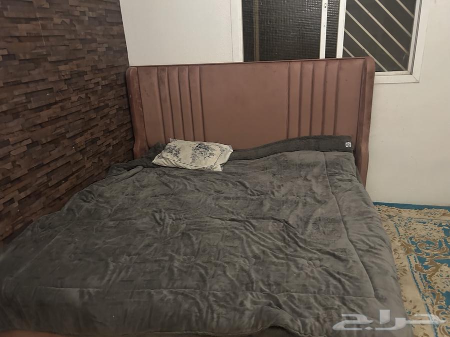 Sofa, cupboard, bed, and refrigerator64411607721601112