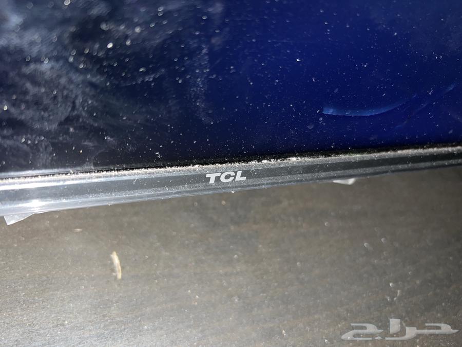 شاشه tcl 55 بوصه مكسوره الشاشه جديده بكرتونها مع الريموت64411607729794111