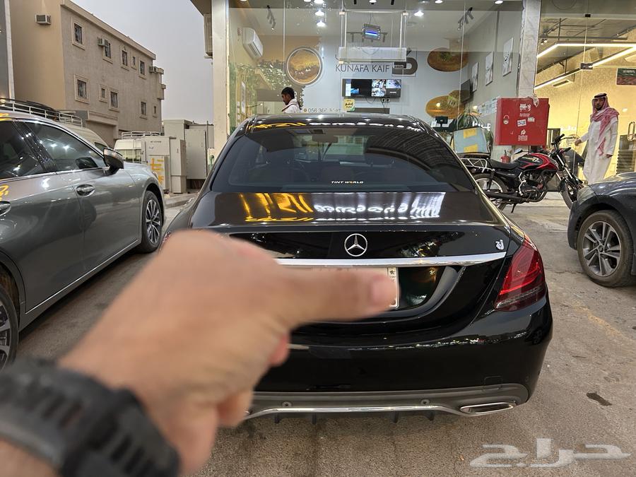 مرسيديس c200 موديل 2020 اسود للبيع64567295457025110