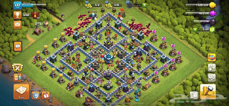 حساب كلاش رويال وكلاش اوف كلانس والعاب اخرى64405888634626112