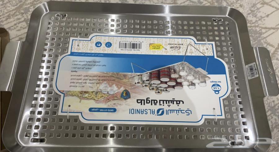 طاولة تنشيف العزبة الشاهي والقهوة من السنيدي جديدة بالكرتون64410666888962113