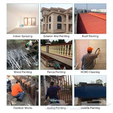 جهاز رش الصبغ محمول مع بطارية64407154355329113