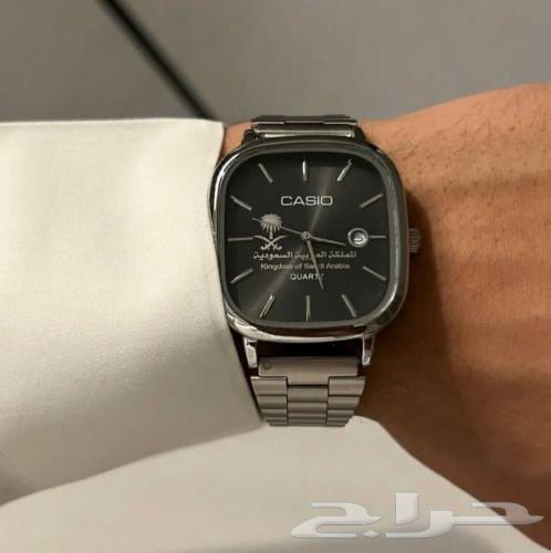 أجمل ساعات كاسيو بشعار المملكة متوفرة كمية محدودة64405957016706110