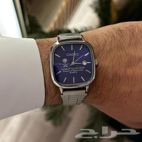 أجمل ساعات كاسيو بشعار المملكة متوفرة كمية محدودة64405957016706111
