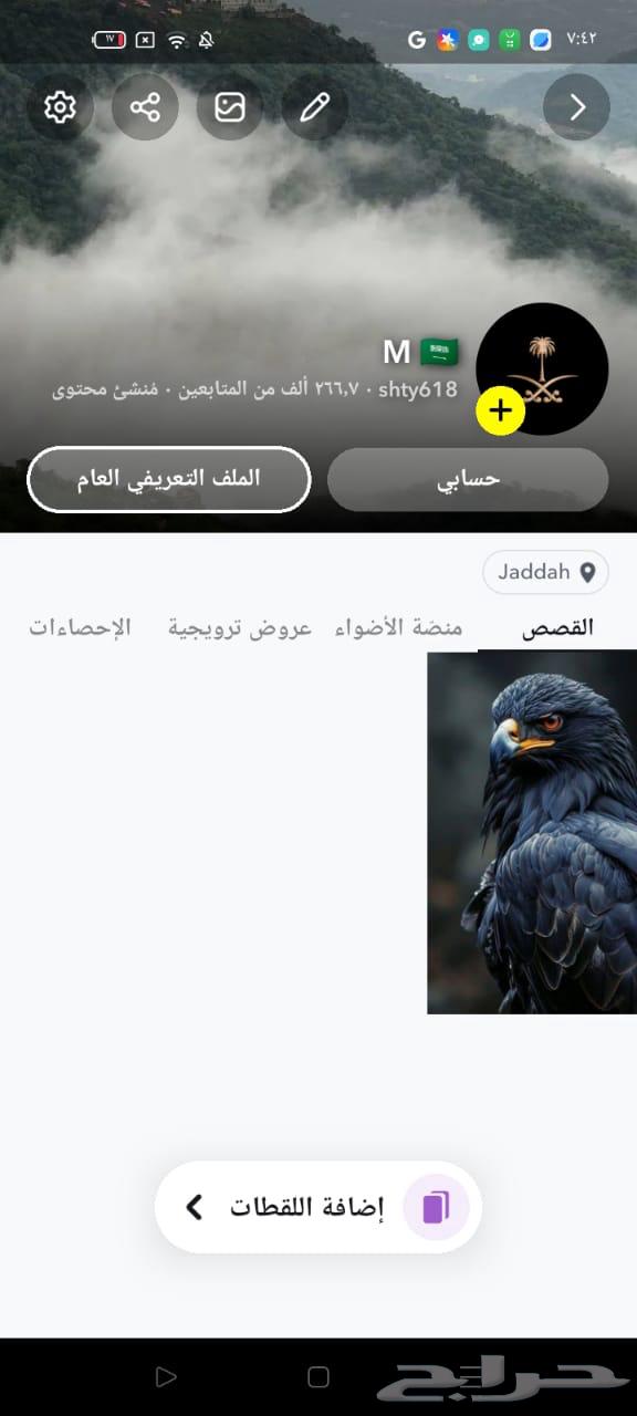 حساب سناب شات للبيع64410494723587110