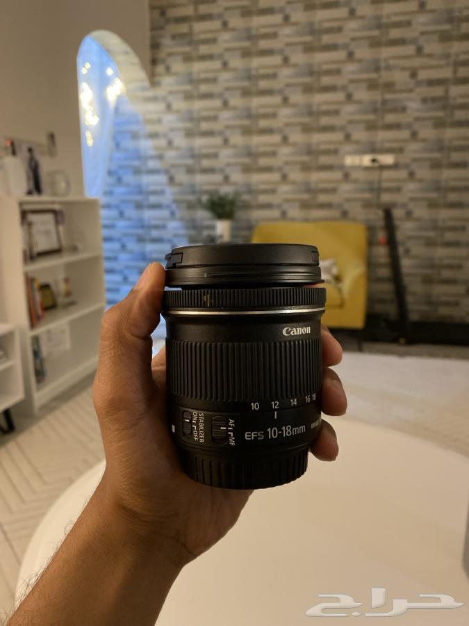 عدسة كانون (واسعة) Canon wide EF-S 10-18mm IS STM64411648003073111