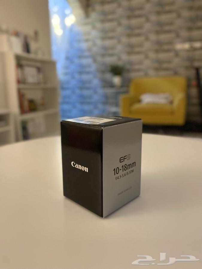 عدسة كانون (واسعة) Canon wide EF-S 10-18mm IS STM64411648003073112