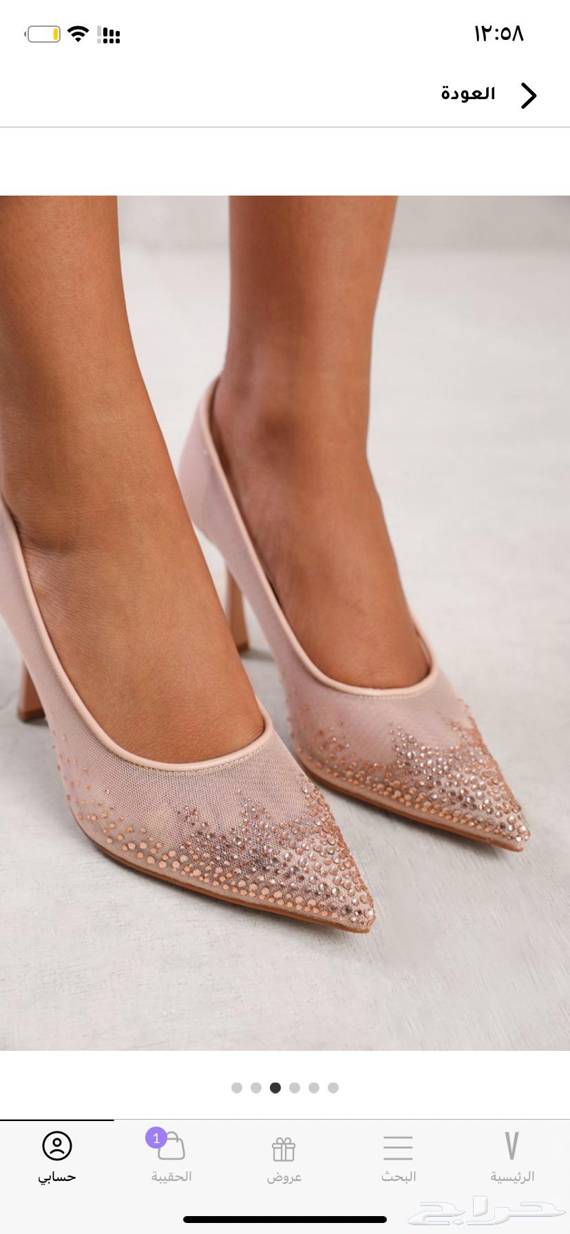 كعب جديد غير مستخدم مقاس 37 سعر الشراء 250 سعر البيع 20064405208950402110