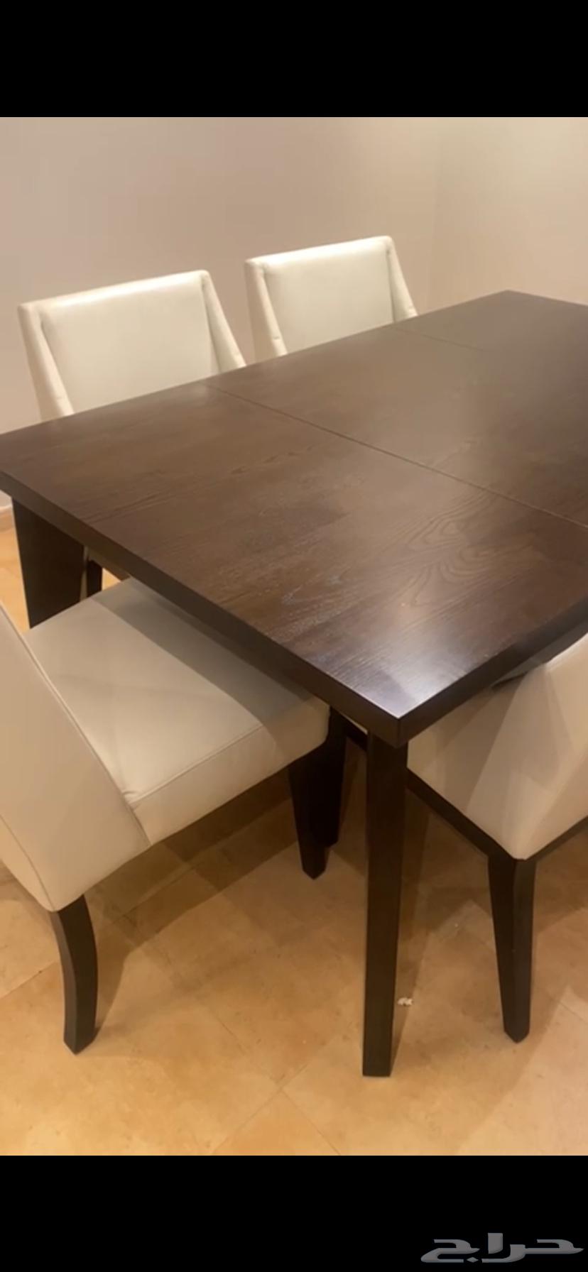 بيع كنب حرف ال وطاولة طعام 6 كراسي64411755199107111