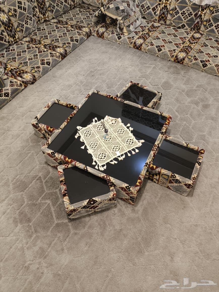 Heritage cushion set with bedding, tables, and curtain64410867349123110