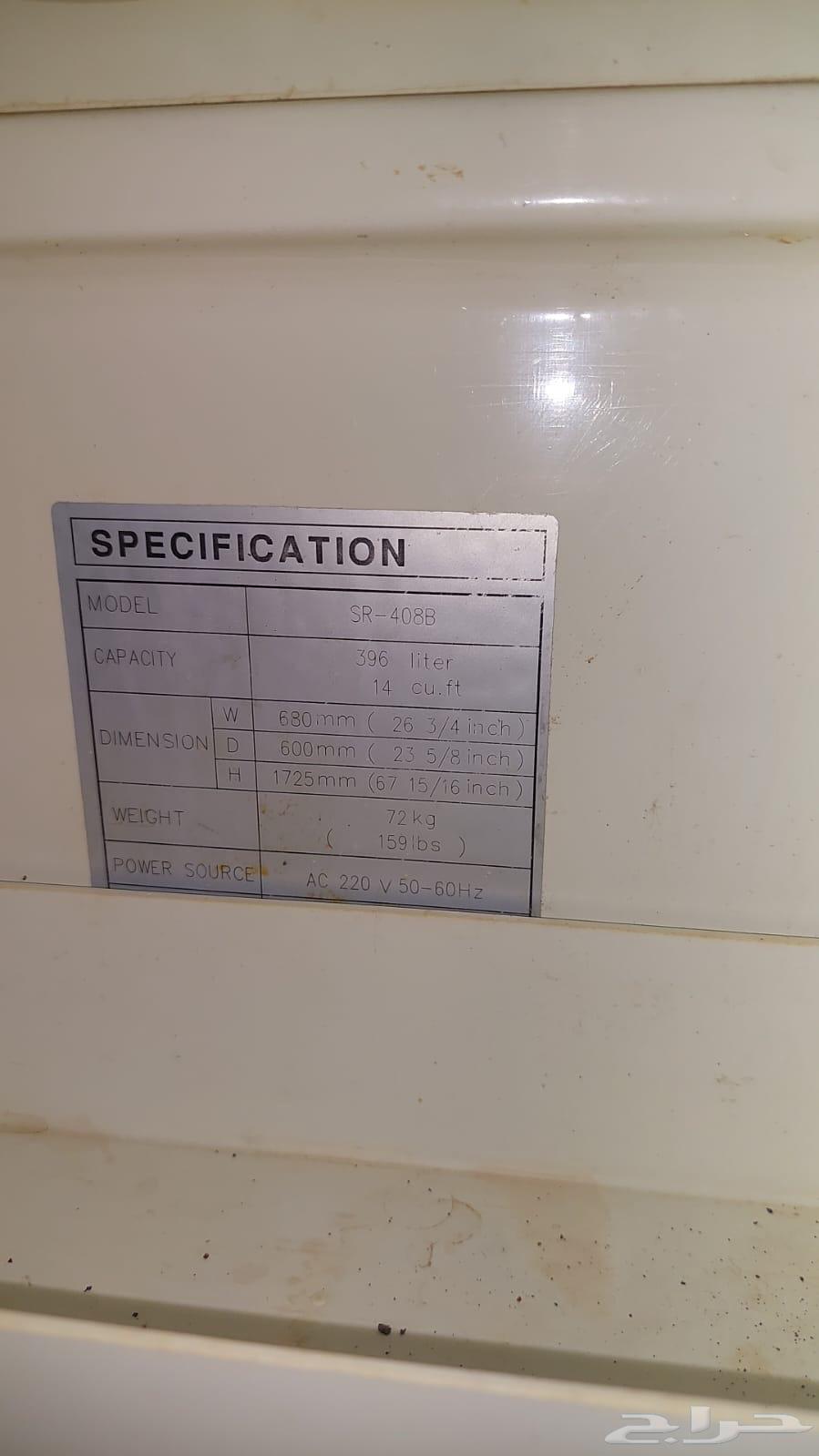 ثلاجة سامسونج قديمه كبيره 14قدم64409129772546113