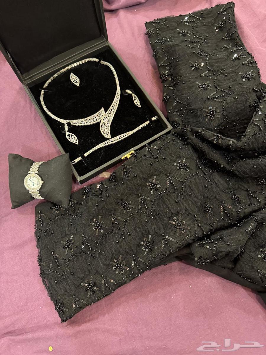 فستان سهره فخم انيق اسود64405680553601112