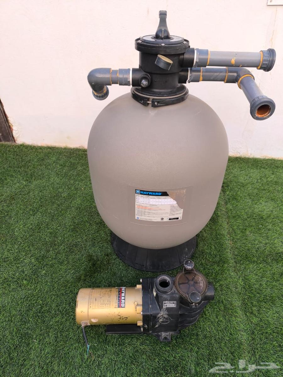 Swimming pool filter and pump64411487007489111
