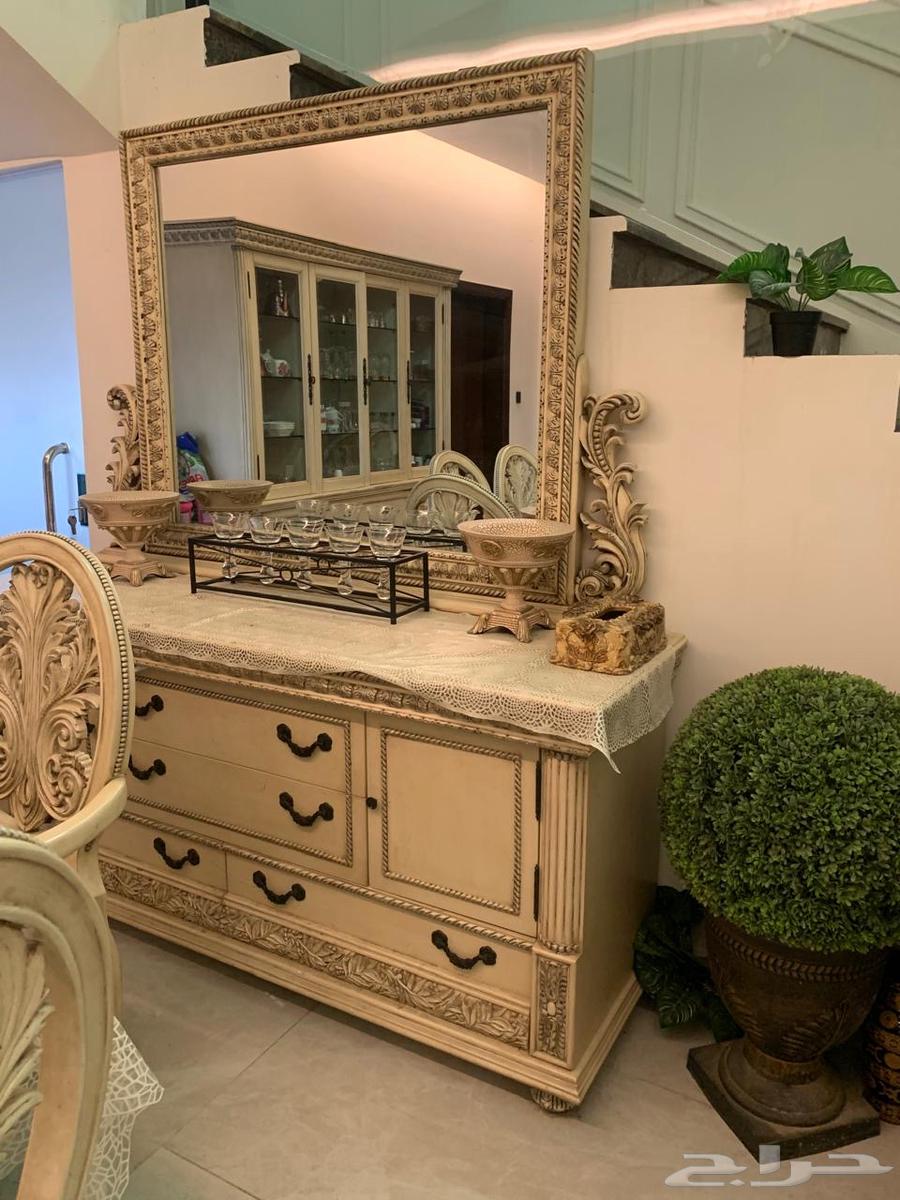 طاولة طعام ل10 اشخاص خشب امريكي من الصبان64407405869698111