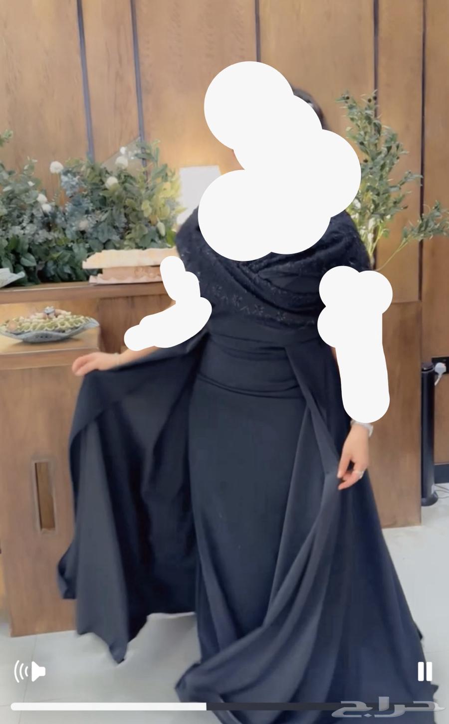 فستان سهره فخم انيق اسود64405680553601111