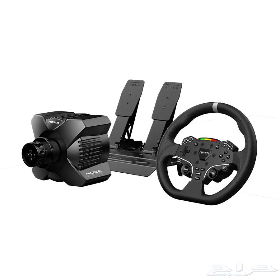 MOZA R3 Bundle PC Steering Wheel and Pedals - MOZA R3 bundle PC64418025816705113