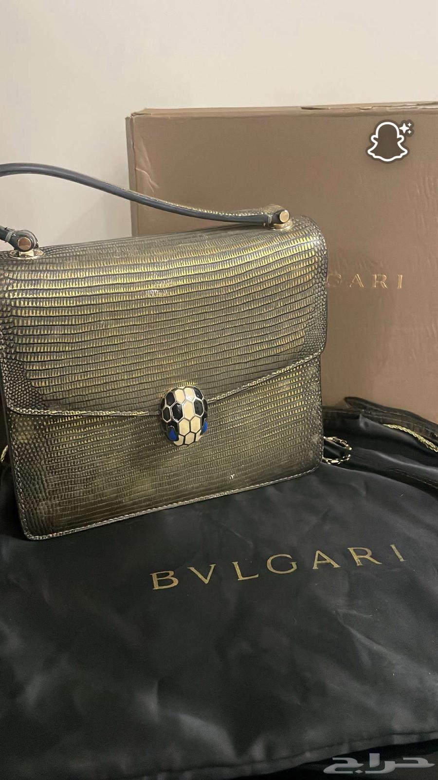 للبيع شنطة أصلية BVLGARI Serpenti64417576692355110