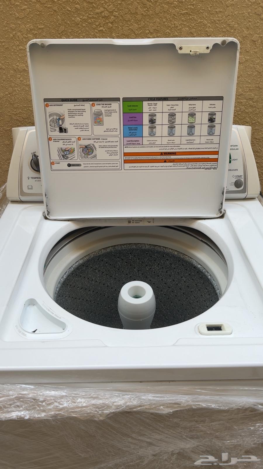 غسالة ويرلبول 15كيلو و مجفف ويرلبول64415424551682112