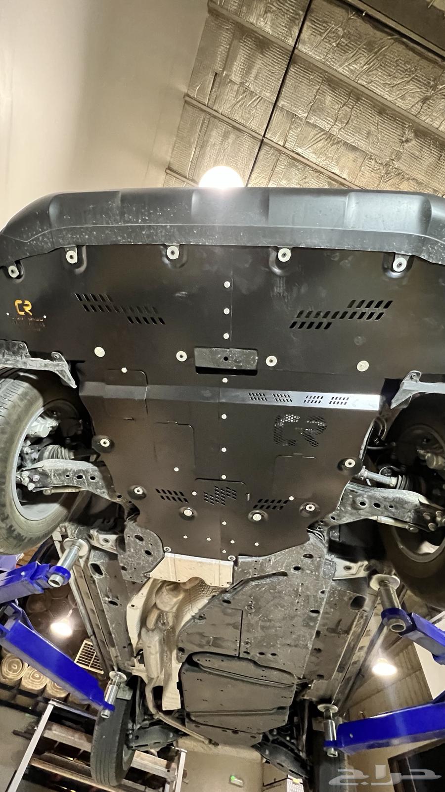 صاجة حماية حديد ضد الصدأ كامل اسفل المكينه تويوتا راف فور64573908410753110